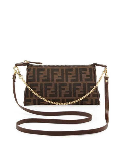 brown fendi top|fendi crossbody bag brown.